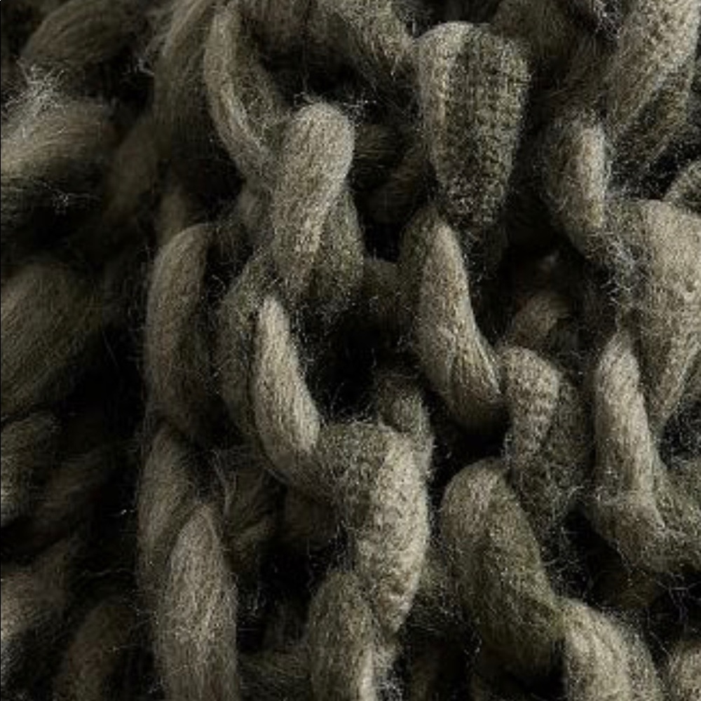Pottery Barn Chunky Knit Throw